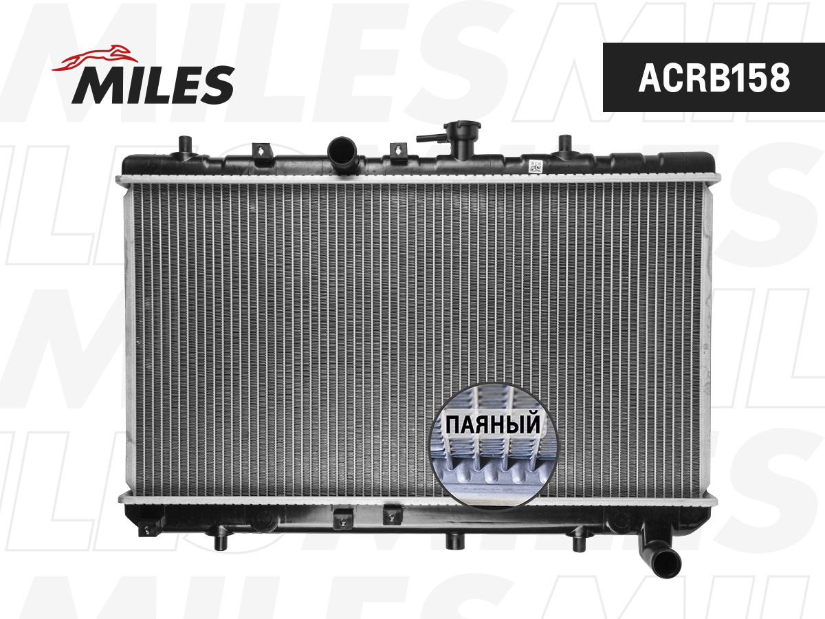 Радиатор MILES KIA RIO 1.3 SOHC 00-05