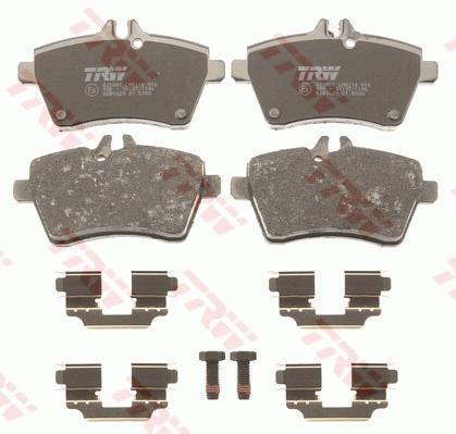 Колодки тормозные MB W169 передние TRW