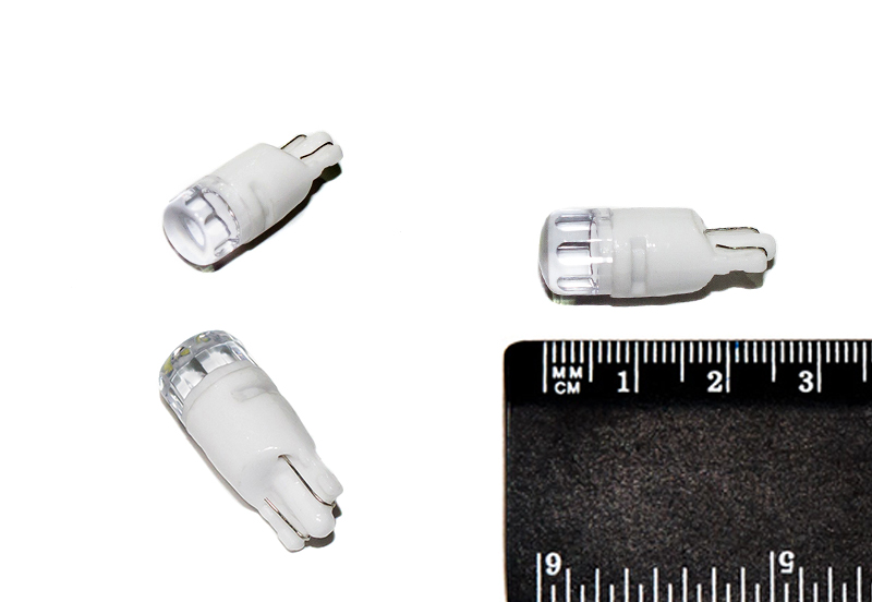 Лампа светодиод 24-5 б/ц (габ., пов.) бел 2SMD 28*35 PH CER CC NOVA-PRO/DINWARD W2.1х9.5d (крат_уп_