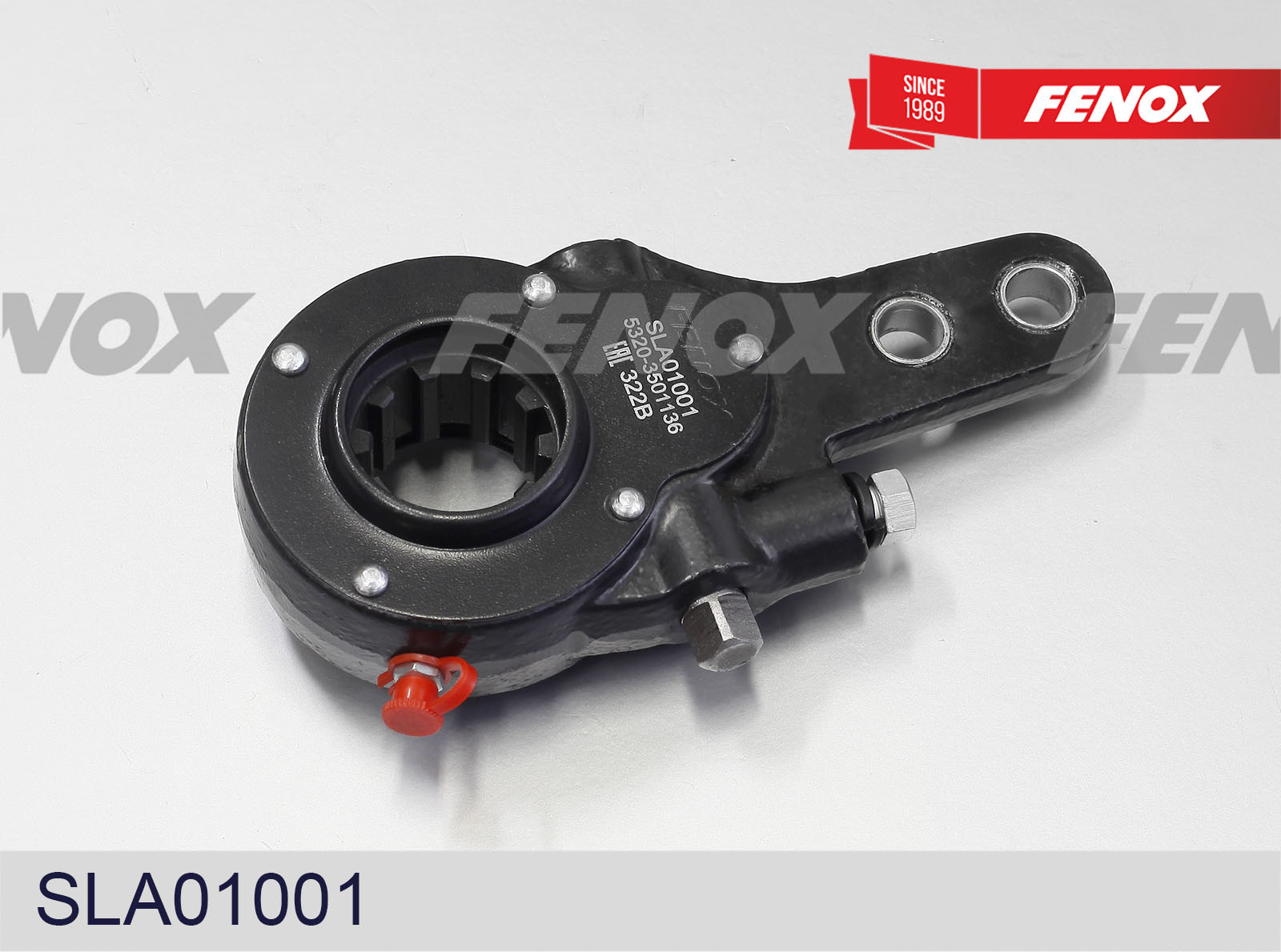 Рычаг / КАМАЗ (передний мост) 43501, 53212, 5511, 55102, 43502, 4310, 43101, 43114, 43118, 4326, 43261, 5320; НЕФАЗ 8332, 9334, 8527; ЗИЛ (задний мост) 431410 (130), 433360, 442160, 433110 / рычаг тормоза регулировочный / прямой, универсальный (левый