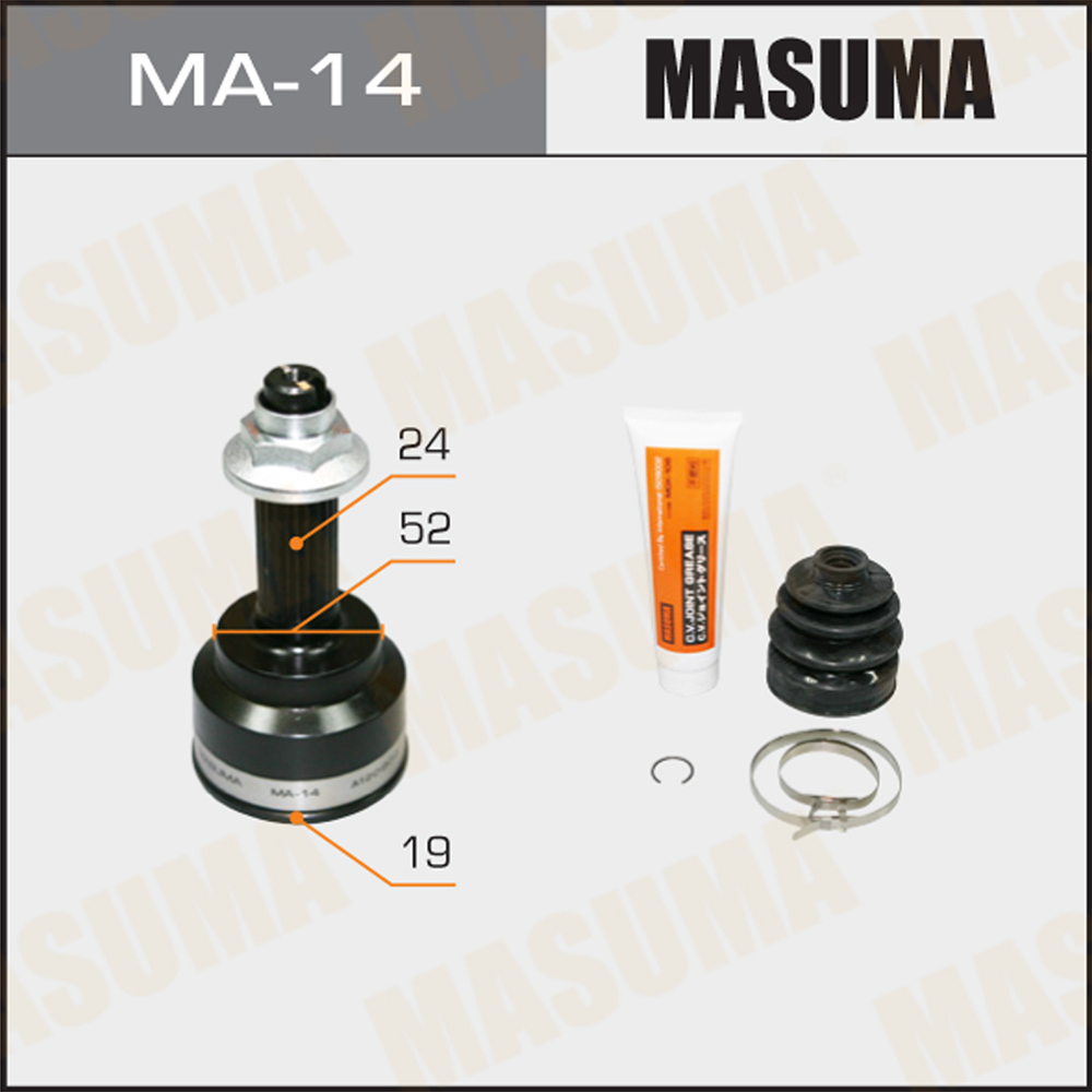 ШРУС наружный для а/м Mazda Demio (DW) 96- 19x52x24 Masuma