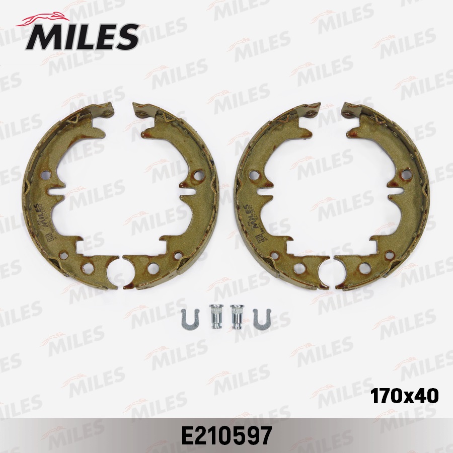 Колодки ручного тормоза MILES TOYOTA CAMRY V20 -01