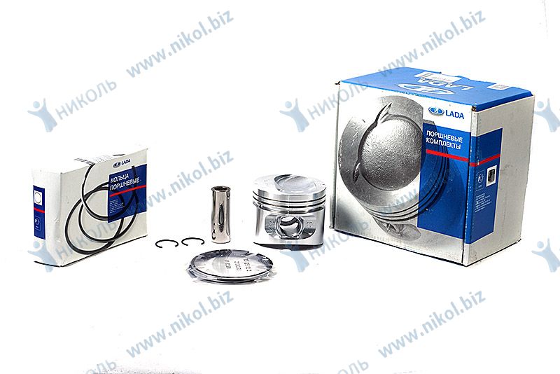 Поршневая группа АвтоВаз 2110 ф 82,0 группа E (поршни, кольца, пальцы)