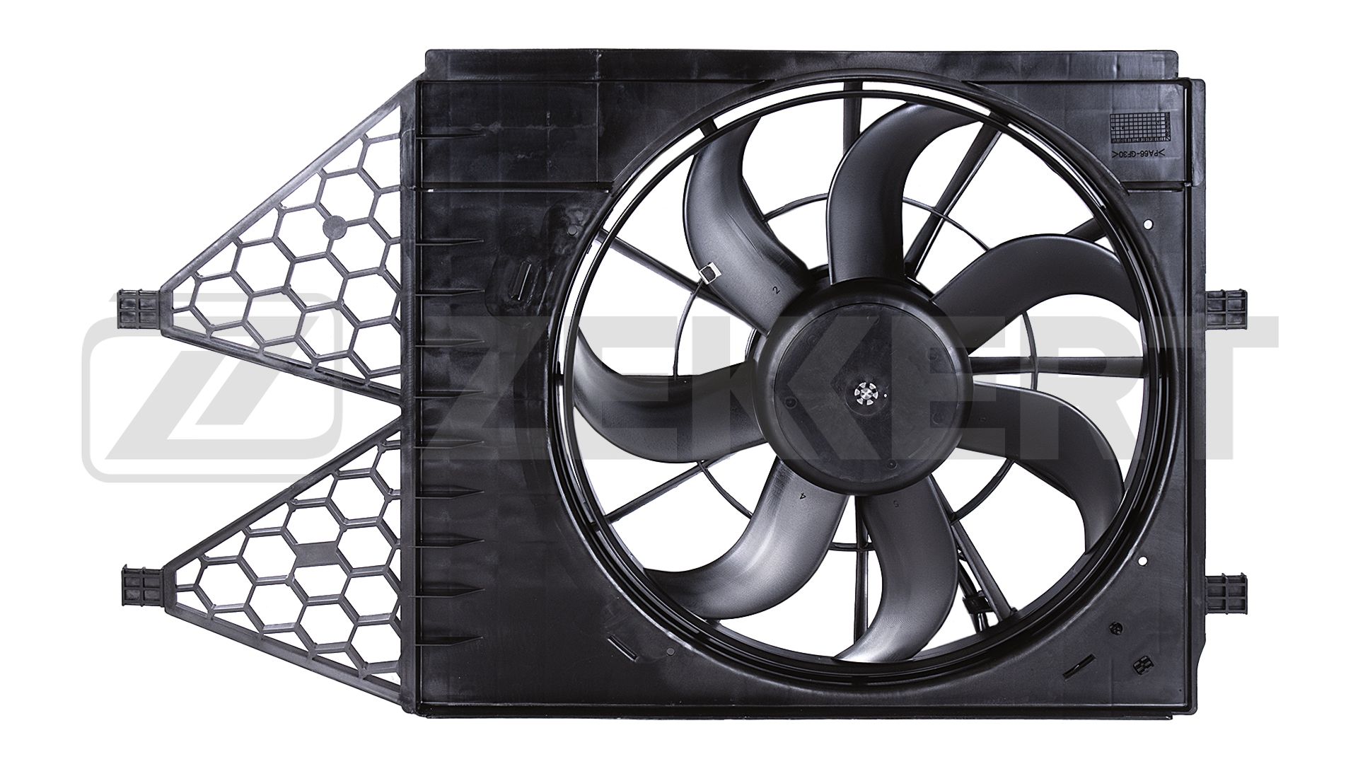 Вентилятор радиатора с кожухом VW Polo V 10- Skoda Rapid (NH3 NK3 NK6) 12- Fabia (542) 07-