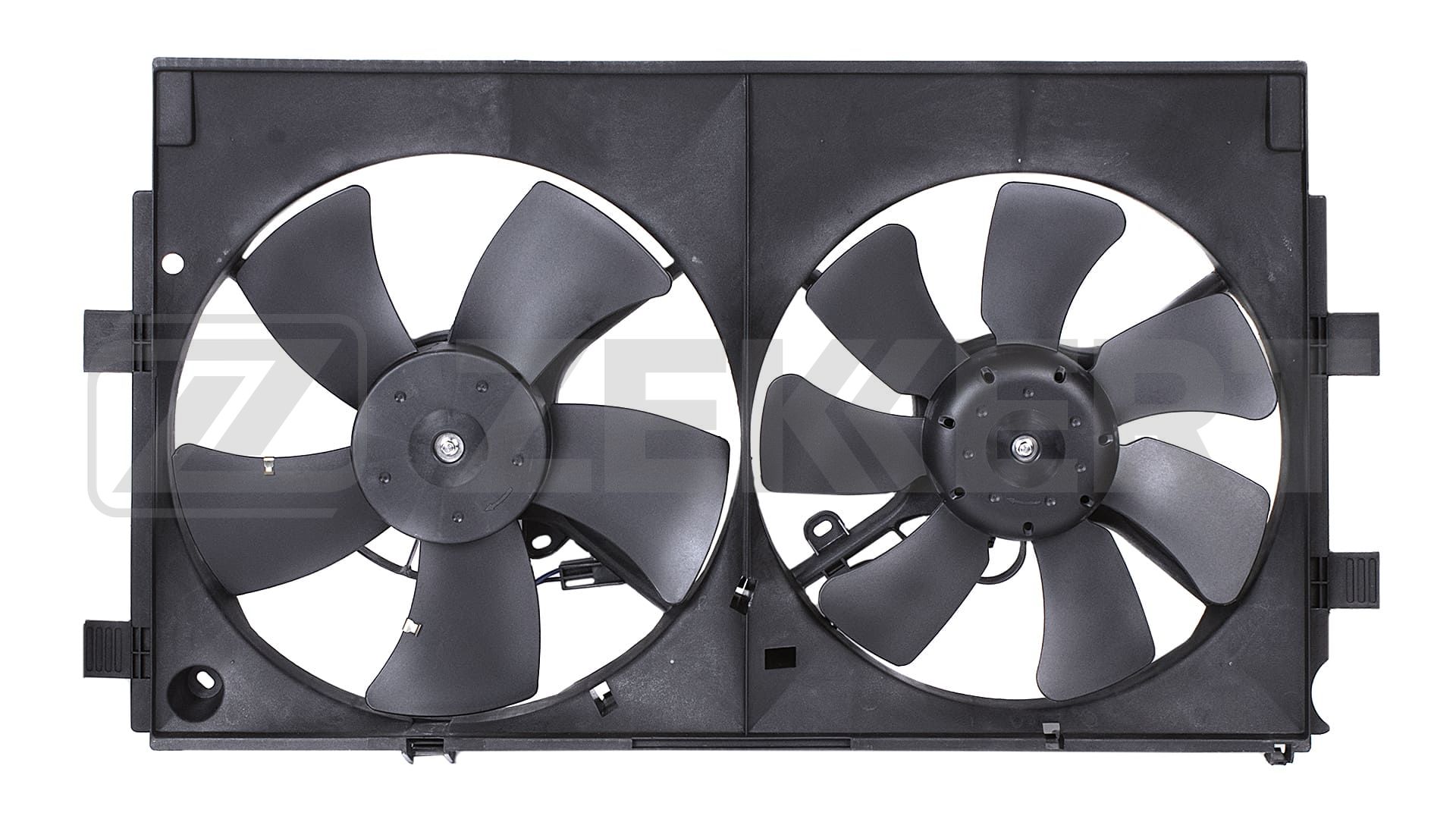 Вентилятор радиатора с кожухом Mitsubishi Lancer VIII 08- Outlander II 06- Peugeot 4007 07- Citro