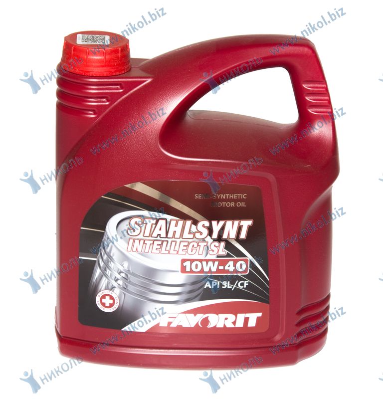 Масло Favorit STAHLSYNT Intellect SL 10W40 SL/CF (4л) п/с