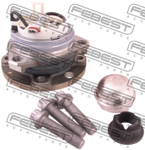 Ступица Opel Astra H 04-10, Zafira B 05- передняя в сборе 4 отверстия \ FEBEST 1882-ASHF