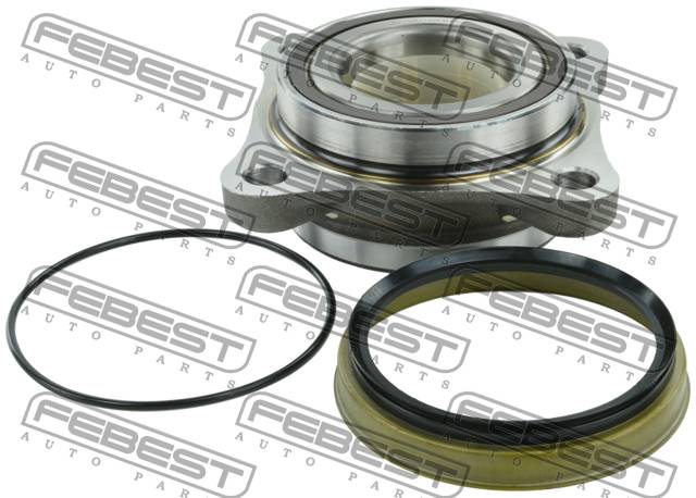 Подшипник ступицы Toyota Land Cruiser Prado (J120, J150) 02-; Lexus GX 02- передней (+ABS) \ FEBEST 0182-GRJ120FM-KIT
