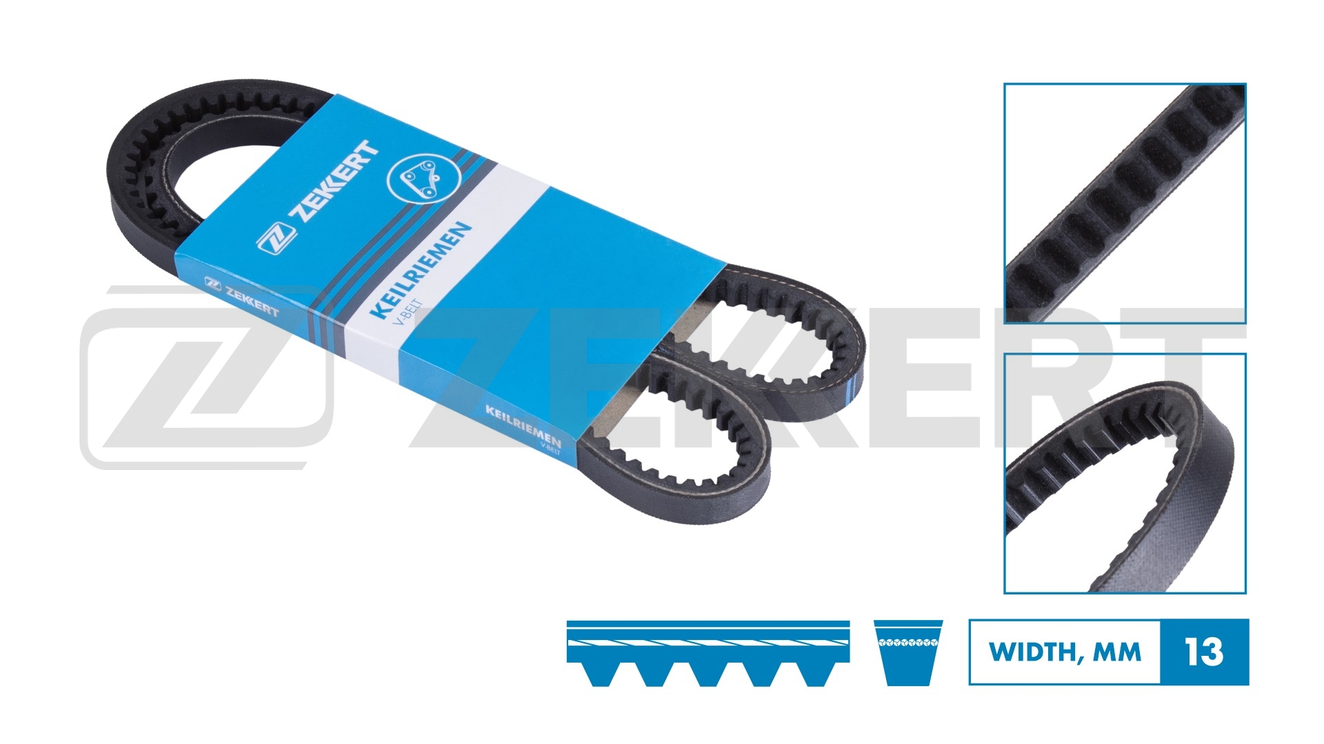 Ремень клиновой Toyota Dyna (U50 60 70 80) 92- LC 70 84-