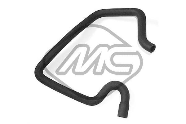 Патрубок радиатора Ford Escort V (AAL, ABL); Escort VI (GAL, AAL, ABL)_METALCAUCHO