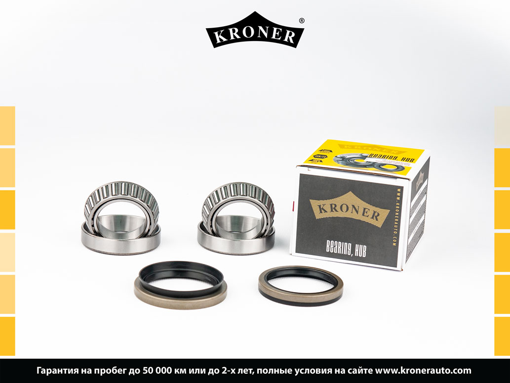Подшипник ступицы Kia Rio (DC) 02-05; Mazda Demio (DW) 96-03 передней 2 шт. Kroner
