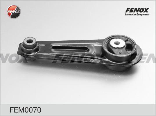 Опора двигателя Nissan Qashqai (J10) 07-, X-Trail (T31) 07-, Renault Koleos 08- левая \ FENOX FEM0070