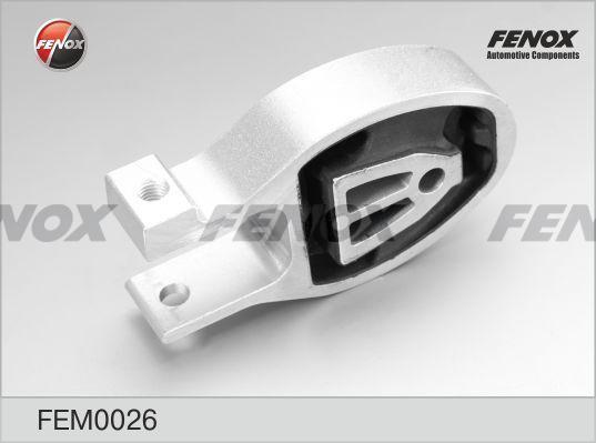 Опора двигателя Ford Mondeo IV 07-, S-Max 06-, Volvo S60 II 10-, V70 III 07- задняя \ FENOX FEM0026