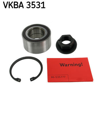 Подшипник ступицы Ford Focus I 98-04, Fusion 02-. Fiesta V 01- передней (+ABS) \ SKF VKBA3531