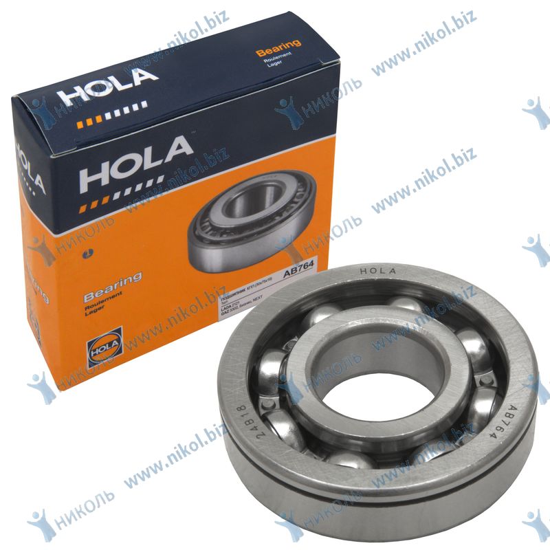 Подшипник КПП 2101 перв. вал (50706) ГАЗ 31029-3110,3302 КПП 5ст. вторич. вал. HOLA