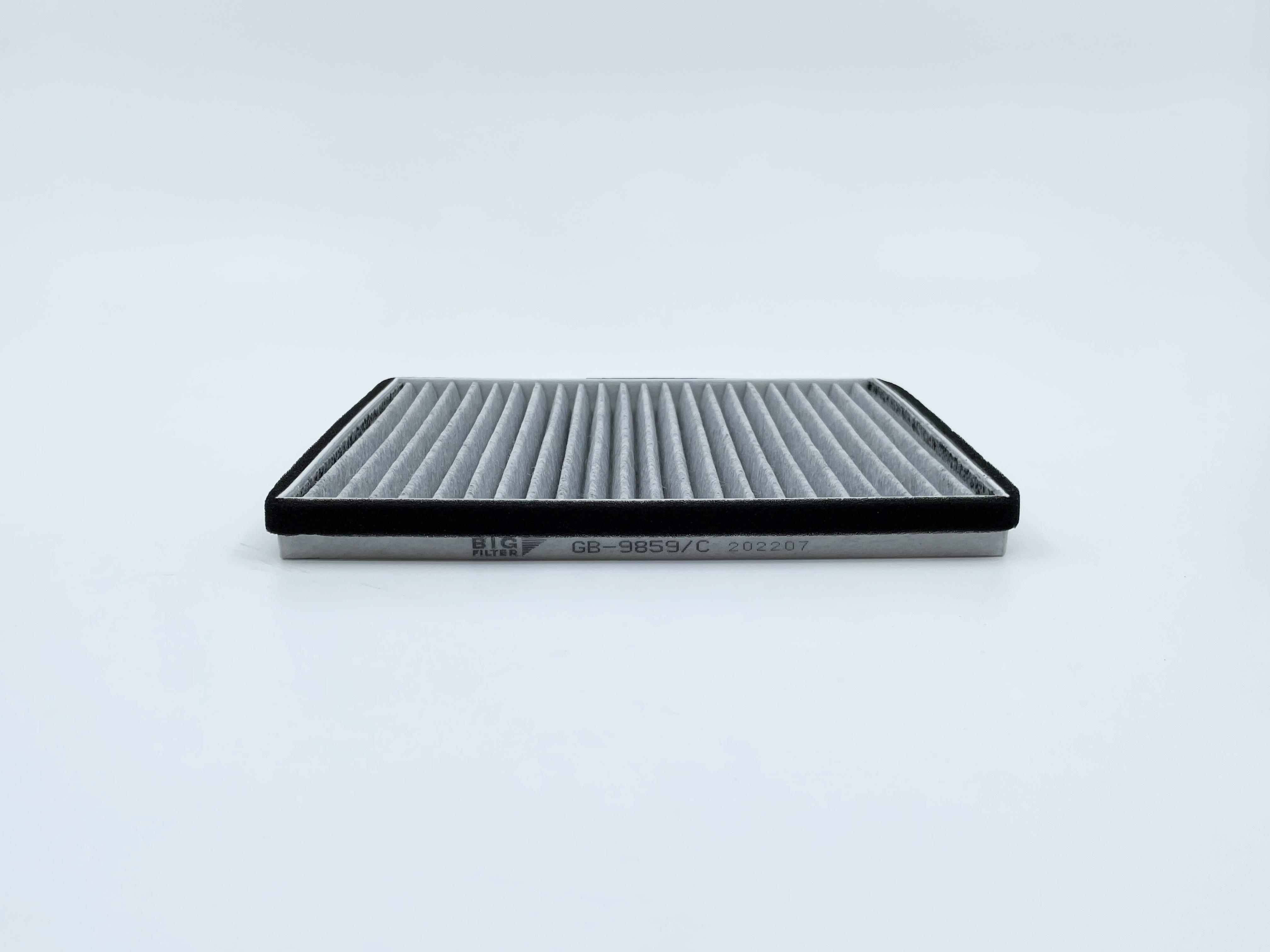 Фильтр салона Toyota Yaris (Japan) 99-05, RAV 4 00-06; Subaru Outback (diesel) 04-09 Big Filter угольный