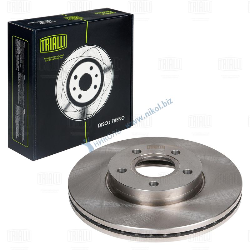 Диск тормозной Ford C-Max 03-, Ford Focus 03- вент Trialli 1223663 (2шт)