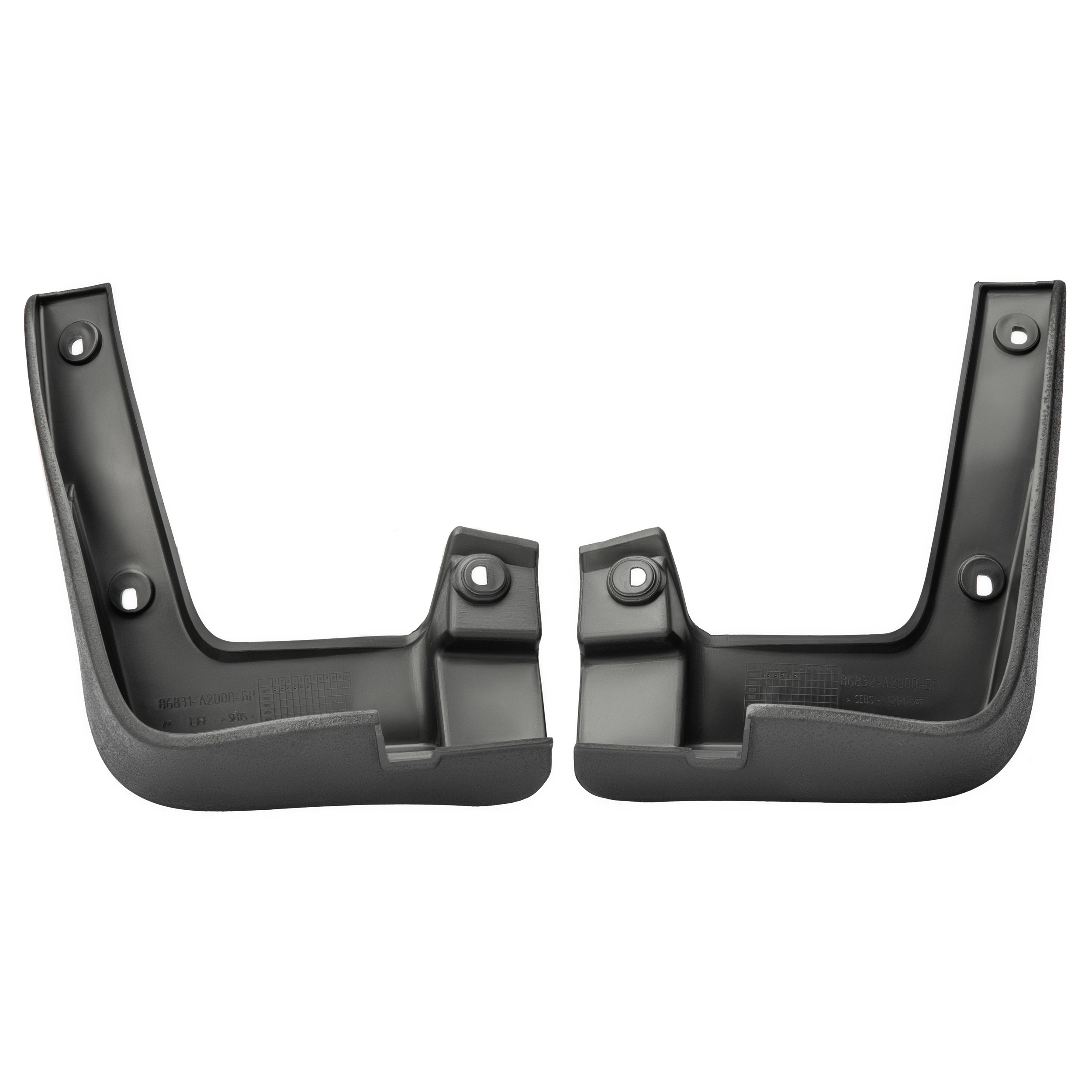 Брызговики передние Kia Сeed 2012-2018 (2 шт.) Lecar*