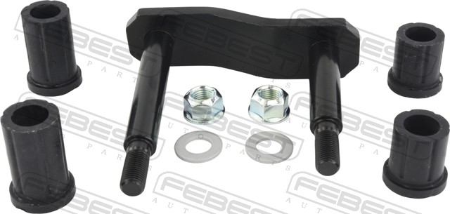 Скоба задней рессоры ремкомплект TOYOTA HILUX GGN15,25,35,KUN1#,2#,3#,LAN15,25,35,TGN1#,26,36 2004.08-2012.04 [GR]