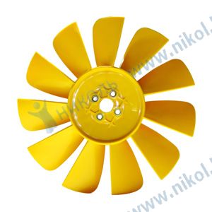 Крыльчатка охлаждения Г-3110-3302 11 лоп. ЗМЗ-405 желтая Riginal