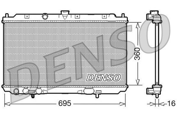 Радиатор DENSO