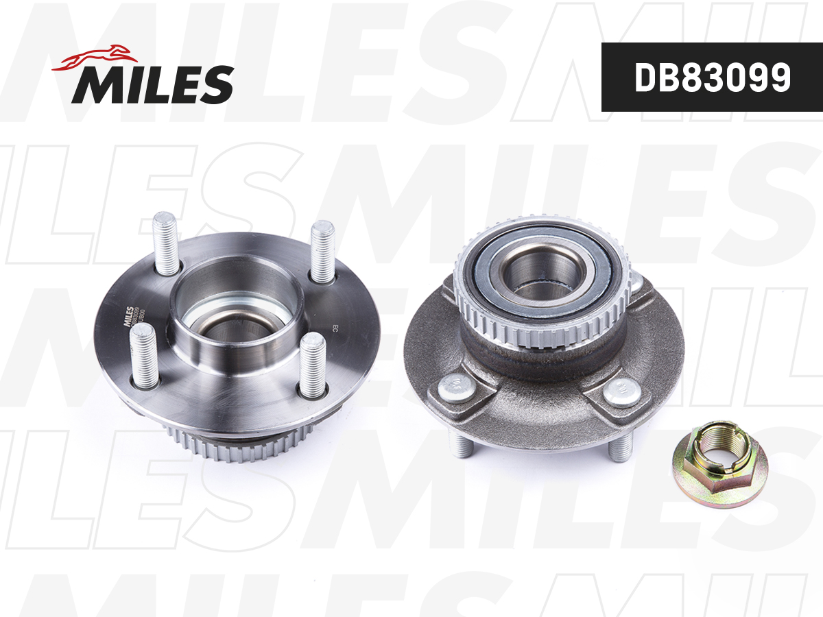 Ступица MILES FORD MONDEO I-II/FIESTA II-IV 89-01 зад. +ABS