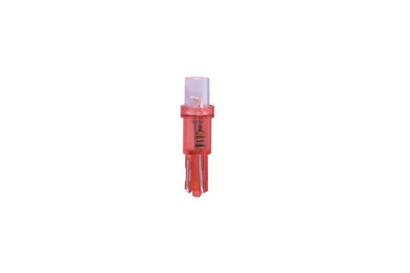 Лампа светодиодная 12V 1,2W без цоколя красный 1 LED (приборная) 10 шт. Маяк