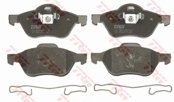 Колодки тормозные Renault Megan II (R15'') 02-08-, Scenic 03-09 передние \ TRW GDB1687