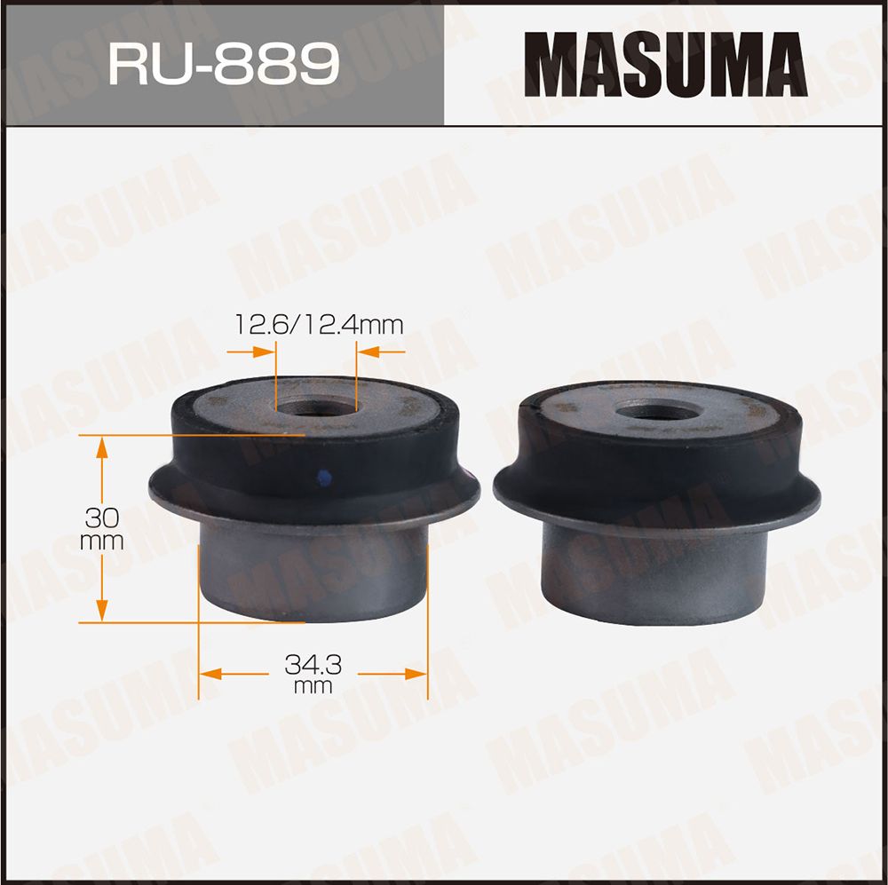 Сайлентблок SUBARU FORESTER /SH 07- rear Masuma
