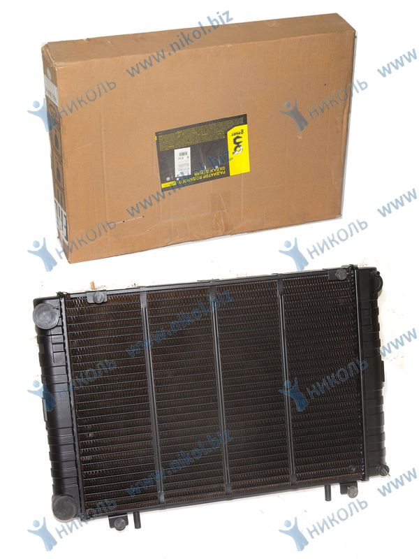 Радиатор охлаждения Газ-3302 (99-) мед. 2-х ряд G-PART