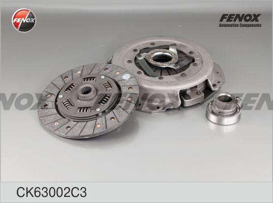 Сцепление в сборе для а/м ВАЗ 2101 2107, 2121 корзина старого образца \ FENOX CK63002C3