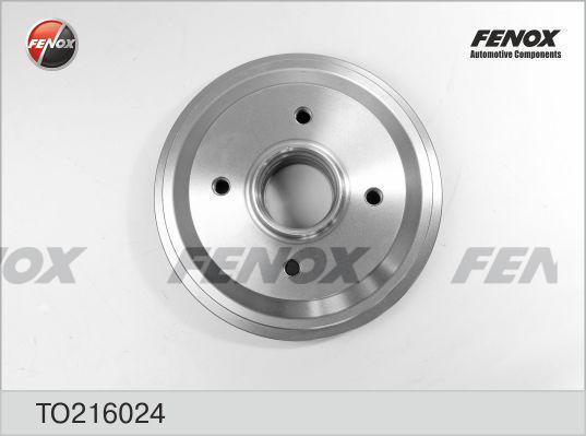 Барабан тормозной Peugeot 206 98-, 106 I, II 91- \ FENOX TO216024
