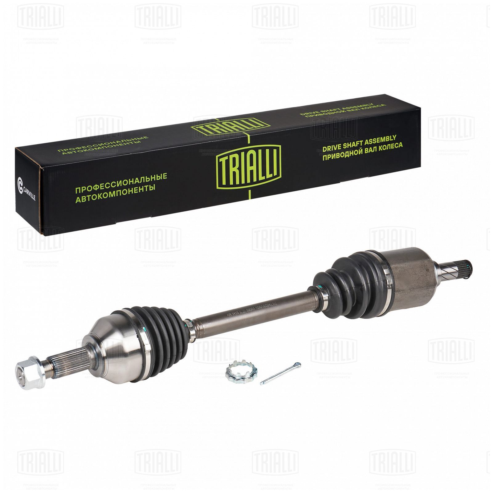 Привод Nissan Qashqai (J10) 06- 2.0i MT 2WD перед. лев. Trialli
