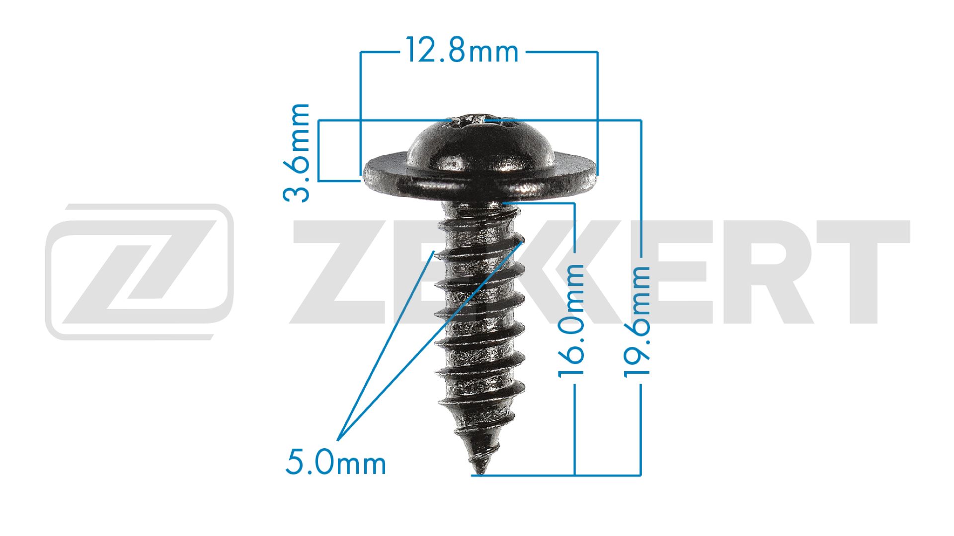 Саморез ZEKKERT BE3511 Hyundai
