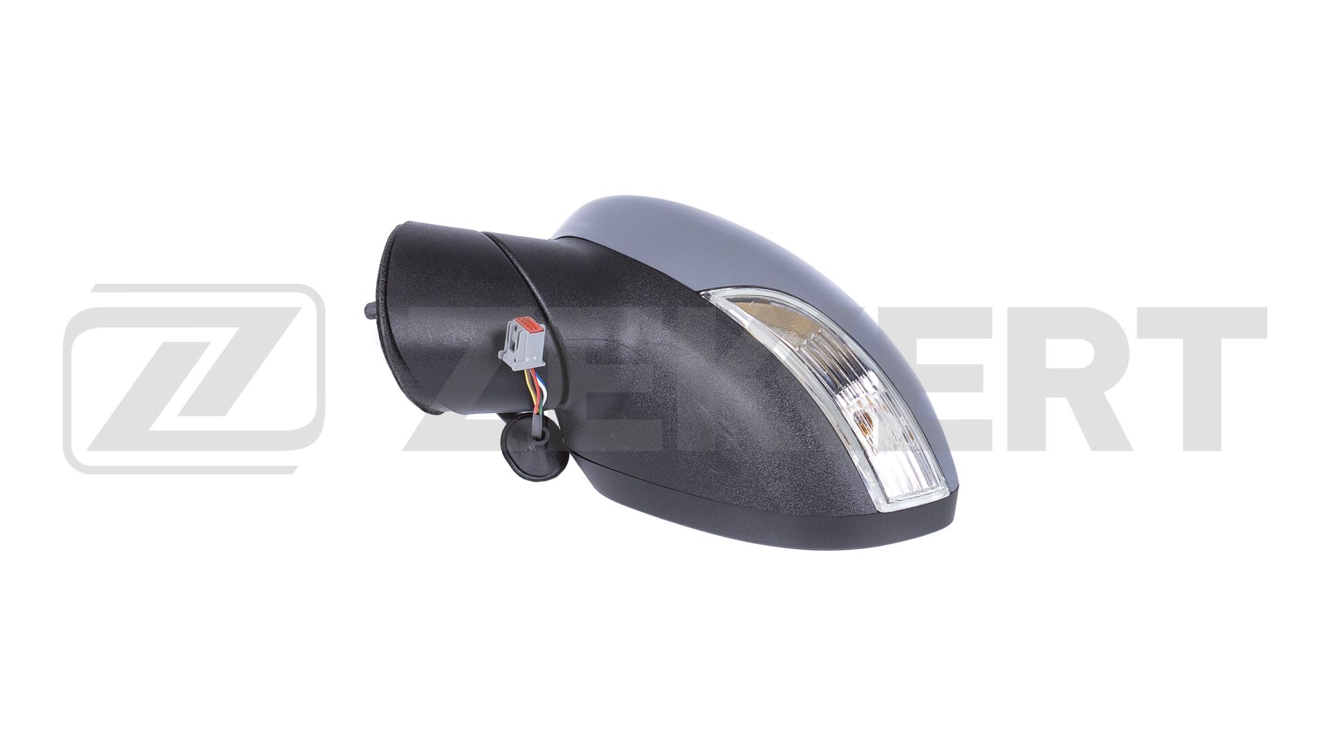 Зеркало наружнее ZEKKERT SP4199 (левое / грунтованное / асферическое / эл регул / с подогр с повт поворота) /