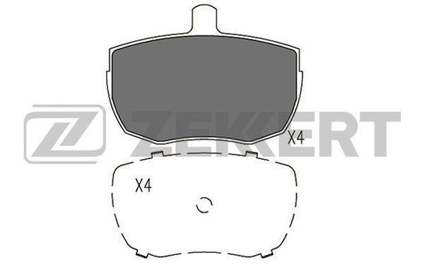 Колодки тормозные Land Rover Defender 110 90-, Defender 90 90-; Range Rover 70- передние дисковые Zekkert BS2965