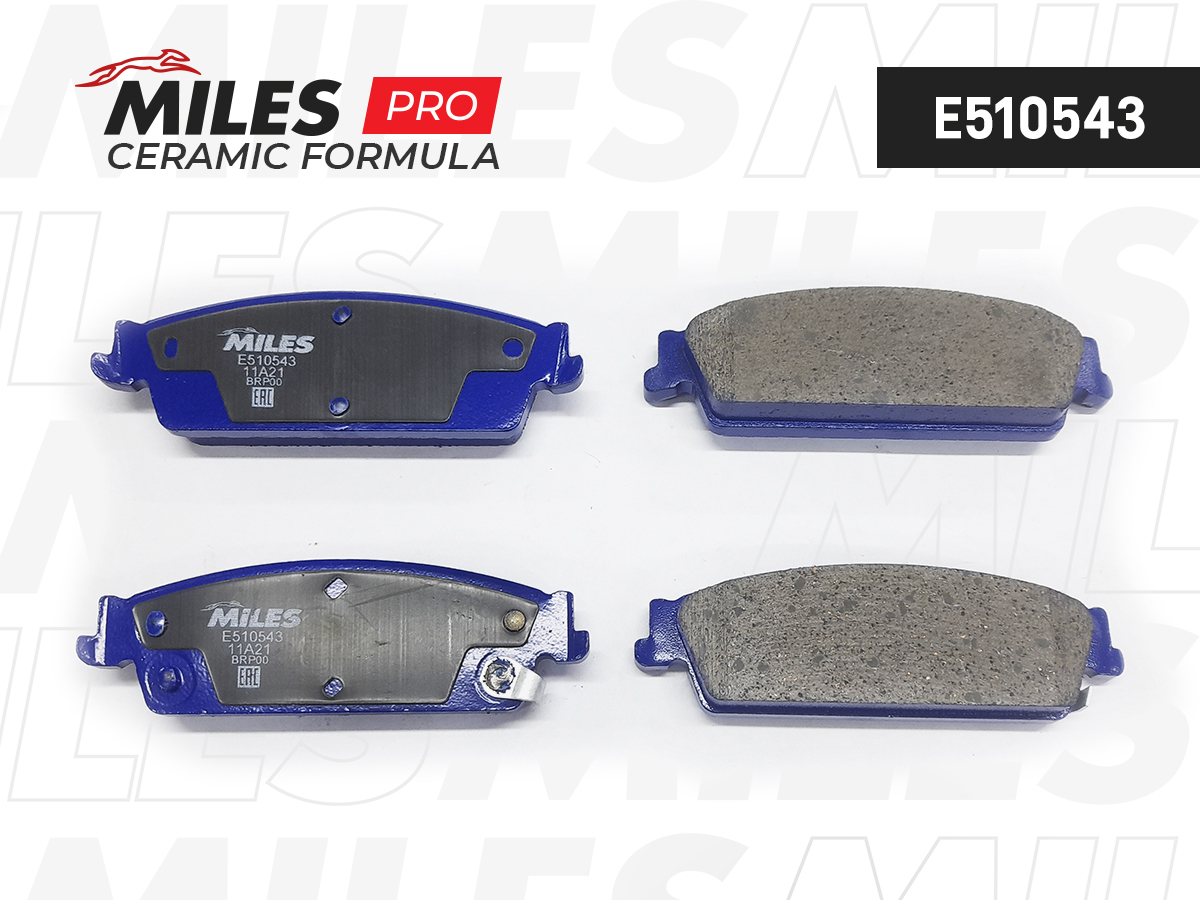 Колодки тормозные Cadillac Escalade; Chevrolet Suburban 07-12, Tahoe 07-12 задние E5 Ceramic Miles