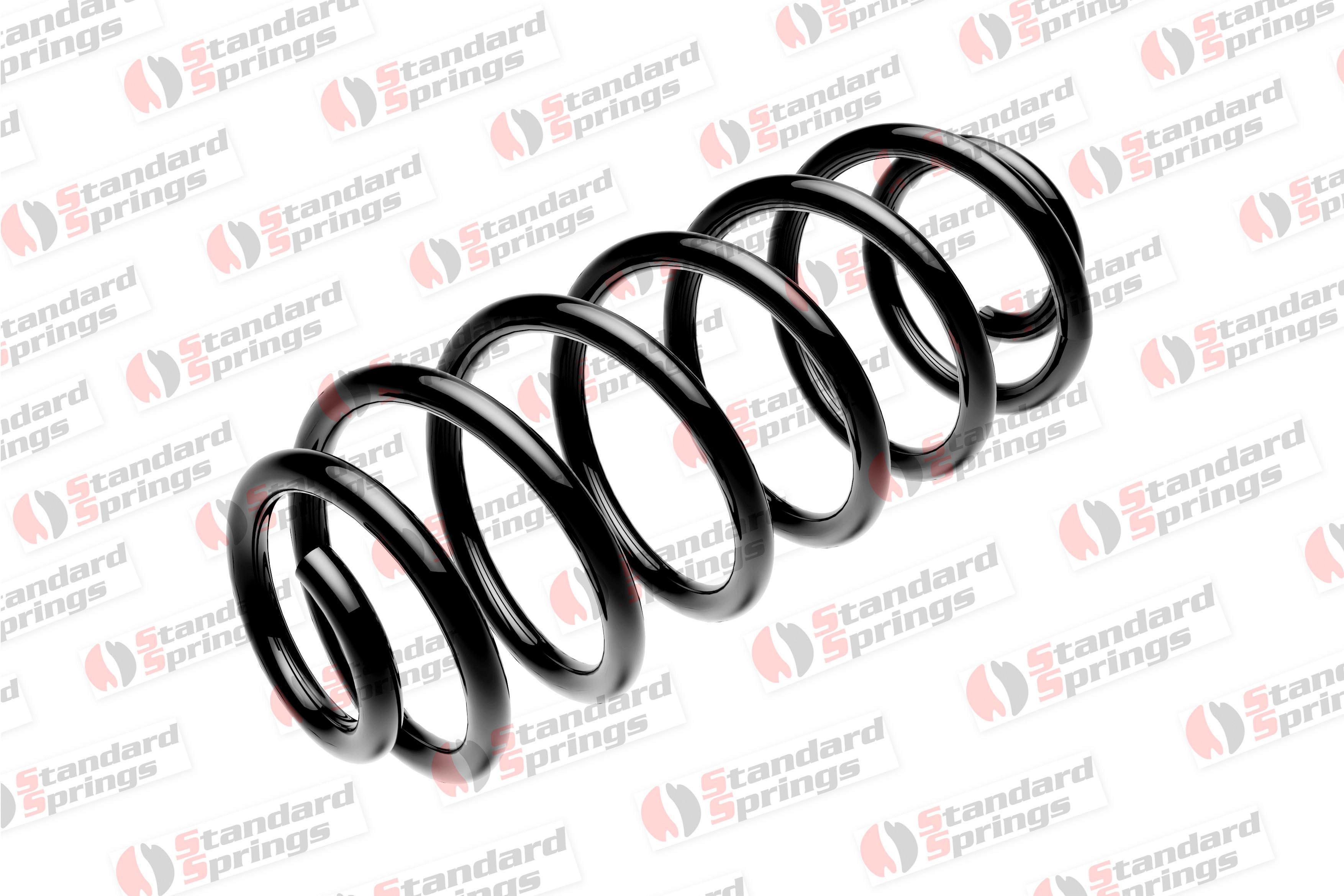 Пружина VW Passat (B5) 96- передняя (1.6, 1.8) (2шт. в упаковке, цена за 1шт.) \ STANDARD SPRINGS ST134035F