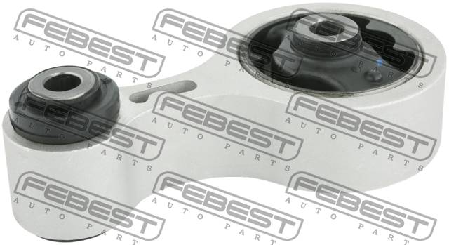 Опора двигателя Mazda 3 II 08-, 5 III 10-, 6 II 07- задняя \ FEBEST MZM-GHATR