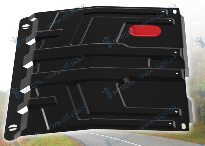 Защита картера 2180 Vesta АвтоБРОНЯ без крепежа