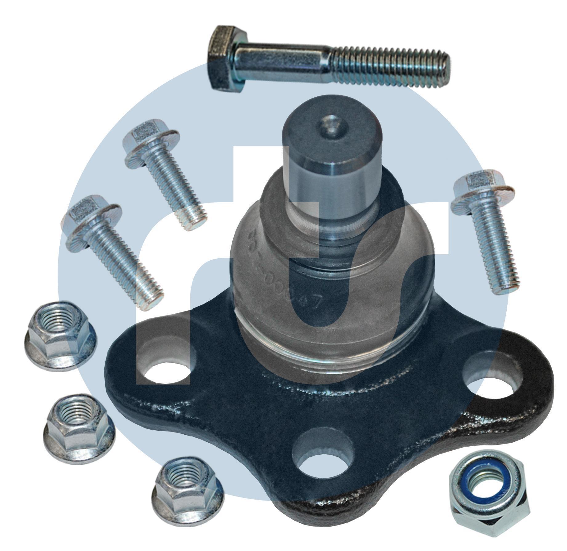 Шаровая опора Citroen C2 03-, C3 02-, C3 Picasso 09-; Peugeot 207 06- \ RTS 93-90510-056