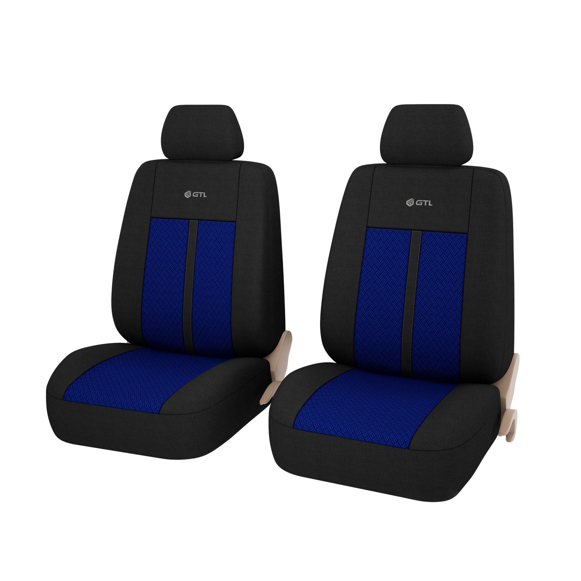 Чехлы PSV GTL Modern 2 передние полиэстер AirBag синие L 130014