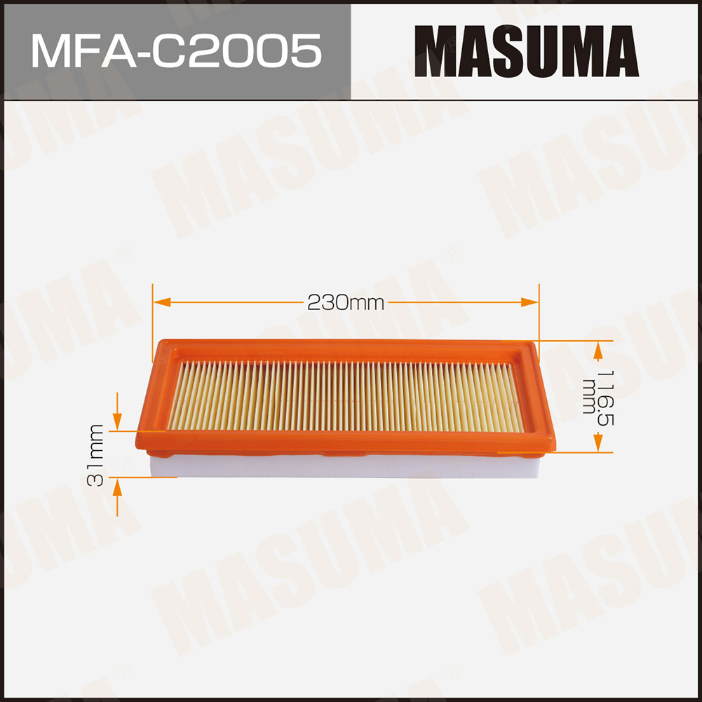 Фильтр воздушный Nissan NOTE / E12 Masuma 