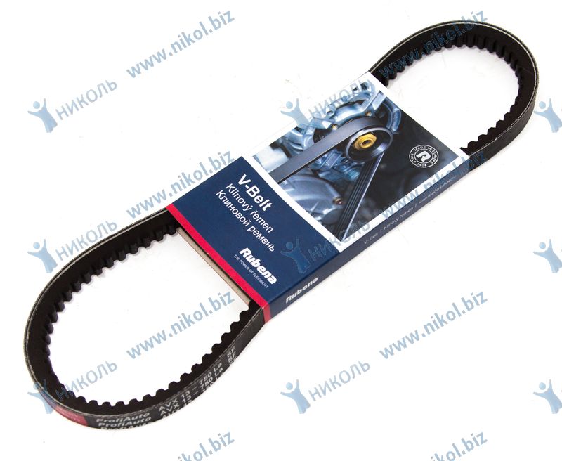 Ремень 750 RUBENA Газель Бизнес УМЗ-4216 ГУР зубч