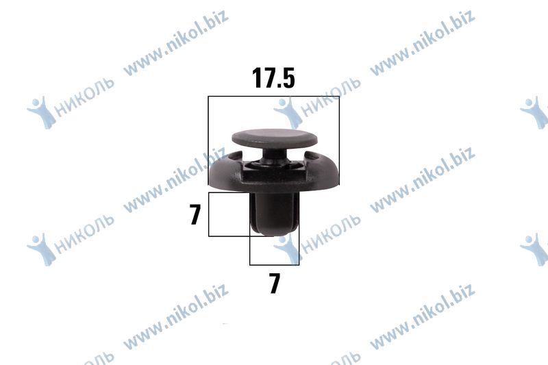 Пистон иномарки Toyota Land Cruiser KRAFT (крат_уп_50шт)