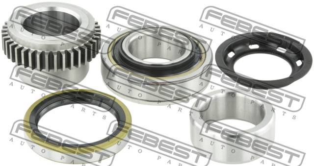 Подшипник полуоси Suzuki Jimny 98- задней 35x72x22 (ремкомплект) \ FEBEST KIT-JIMABS38
