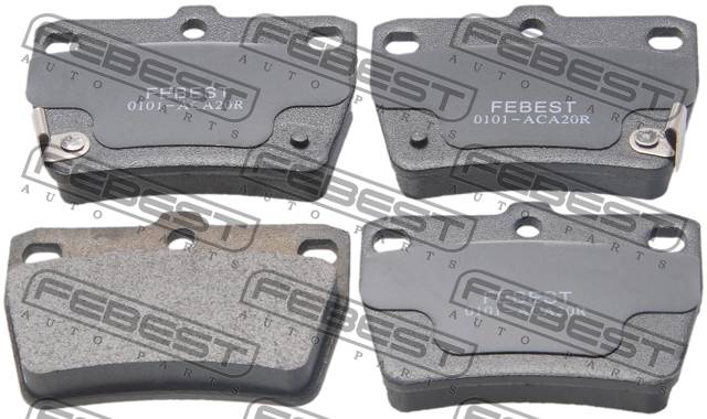 Колодки тормозные Toyota RAV 4 96-05; Chery Tiggo 05- задние \ FEBEST 0101-ACA20R