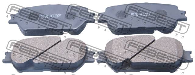 Колодки тормозные Toyota Camry (V30) 01-06; Lexus ES 01-04, IS250 05-13 передние \ FEBEST 0101-ACV30F