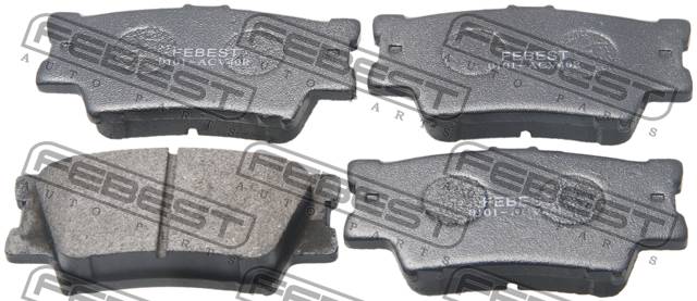 Колодки тормозные Toyota Camry (V40, V50) 06-, 11-, RAV 4 05-; Lexus ES 06- задние \ FEBEST 0101-ACV40R