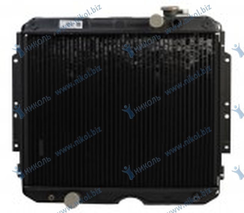 Радиатор охлаждения ГАЗ-3307 дв.ММЗ Д-245.7 мед. 3-х ряд. ШААЗ
